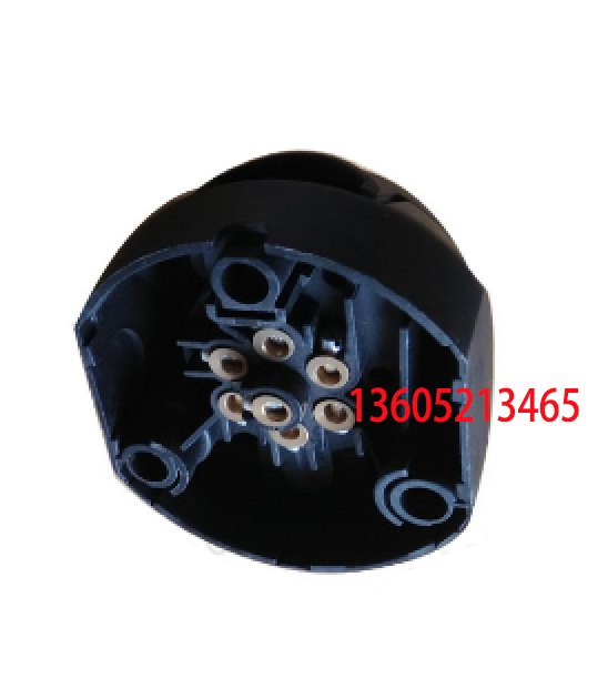 福格勒沥青摊铺机进口配件七芯电源插座，8JB001943-003